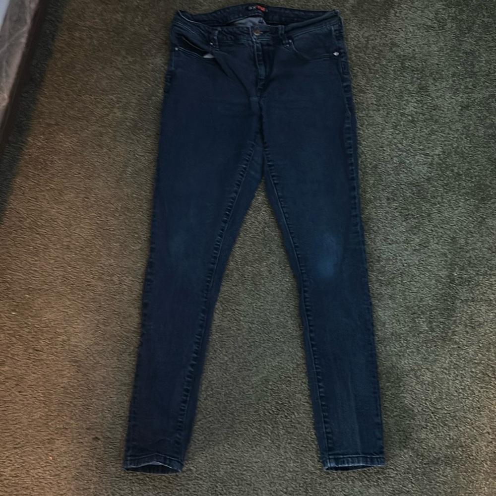 Just fab size 30 skinny jeans dark wash